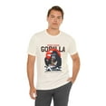 thumbnail image 5 of Noodle Noshin Gorilla Ai Great  Unisex Jersey Short Sleeve T-Shirt, 5 of 8