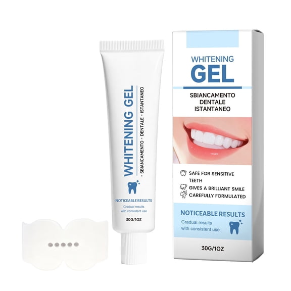 Teeth Whitening Gel – 30g, Whitenings And Stain Removing Tooth Gel Mild Tooth Care Brightening Tooth Refreshing Breath