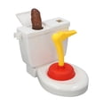 thumbnail image 1 of Juego De Inodoro Con Caca Familiar, Juego De Broma, Fácil Montaje, Agarre, Caca Voladora, Juguete Para Inodoro, Portátil Interactivo Con Fichas De Dados De émbolo Para El Hogar, 1 of 7