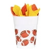 (2 pack) Football Fan 14 oz. Plastic Cups (8 Count)