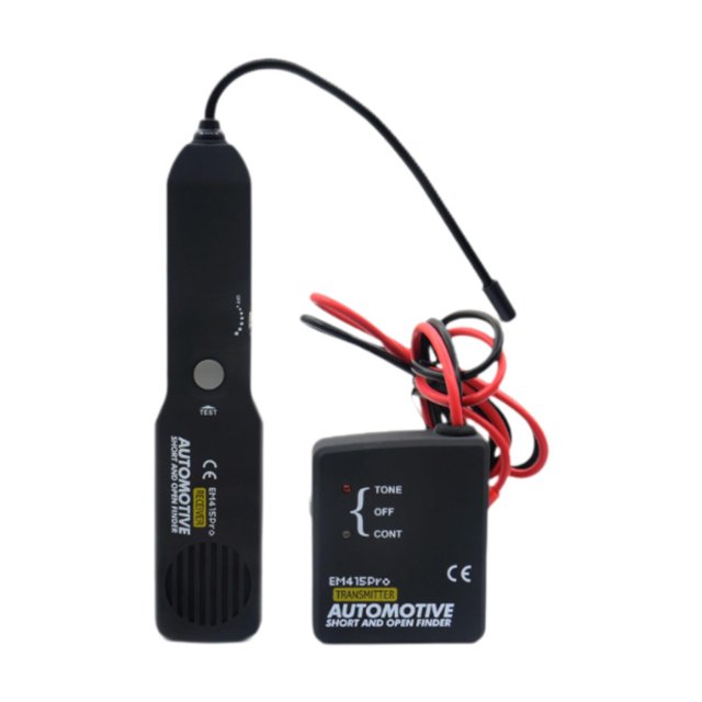 Colaxi Testeur de Circuit Automobile Outil de Courte Recherche Rapide avec Sac de Rangement Facile à Utiliser Vérification DC 6-42V pour Professionnel