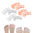 thumbnail image 1 of 2 pares Corrector de juanetes Ortesis Martillo Separadores los pies Toenail 7x2x2cm Colcomx separadores de dedos de los pies, 1 of 8