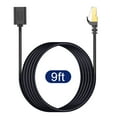 thumbnail image 3 of J&D Cat 6 Ethernet Extension Cable, Shielded RJ45 Male to Female, 9 ft, 3 of 8