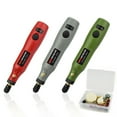 thumbnail image 2 of Ensemble d'Outils de Perçage Rotatif 10W Passe-Temps Craft Mini - Rouge, Rouge, 2 of 9