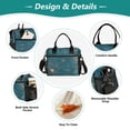 thumbnail image 3 of FORMRS Insulated Lunch Bag Unisex Large Capacity with Shoulder Strap, Star Map, 3 of 6