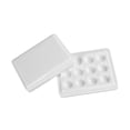 thumbnail image 4 of IFANLANDOR 1Set Paint Tray Palette White Plastic Rectangular For Students Art Creation Color Mixing Storage, 4 of 8