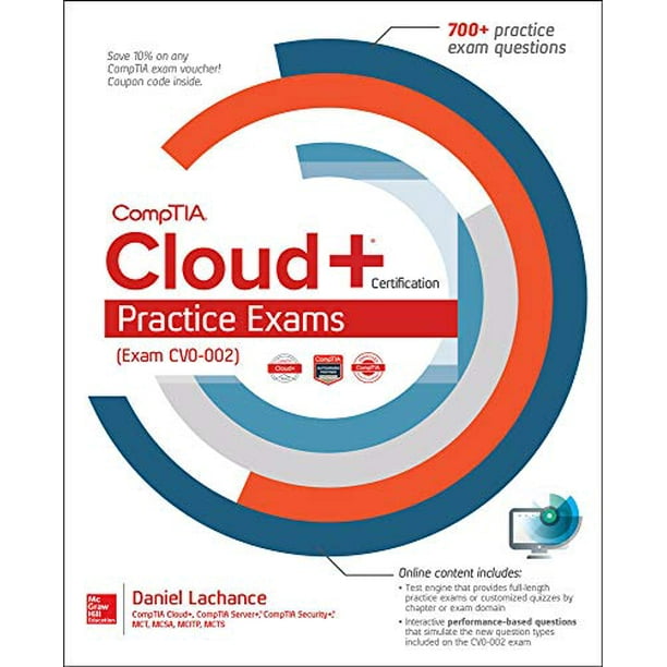 CompTIA Cloud+ Certification Practice Exams Exam CV0-002 , Pre-Owned Paperback 1260122271 9781260122275 Daniel Lachance