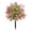 Purple Pink, variant on Artificial Greenery Shrub Bush with Ground Spikes 22 Inch Faux Garden Stake Plants for Outdoor Porch Patio Wedding Decor