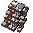thumbnail image 6 of 24pcs Clothing Drawer Organizer, Non-Woven Diaper Drawer Organizer, Foldable Deep Fabric Drawer Organizer, 6 of 11