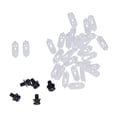 thumbnail image 1 of Clip De Montaje De Moldura, ABS 8D0853909B 28PCS Económico Confiable Para Reparación, 1 of 7