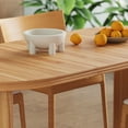 thumbnail image 5 of S-HOME Extendable Dining Table 55.12-70.87 Inches Suitable for Dining Rooms and Living Spaces, 5 of 8
