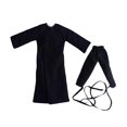 thumbnail image 1 of Figura de acción a escala 1/12, chaqueta de longitud de ropa, disfraz de cosplay de moda DIY, abrigo y negro, 1 of 8