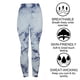 thumbnail image 5 of Mujer Yoga Pantalones Seamless Tie Dye Casual Leggings para Gimnasio Deportes (S Azul), 5 of 5