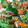thumbnail image 2 of 121pz Kit Globos Metalicos Dinosaurio Para Decoracion Fiesta Xtellar verde, 2 of 3