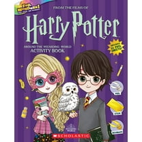 Around the Wizarding World Activity Book (Harry Potter: Foil Wonders) (Hardcover)