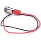 thumbnail image 1 of Luz indicadora LED, luz piloto LED impermeable de 8 mm, lámpara de señal con cable, diseño revolucionario, 1 of 8