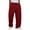 17*Wine, variant on Mens Joggers, Loose Fit Wide Leg Sweatpants, Elastic Waist Casual Daily Jogger Trousers With Pockets Dark Blue XL