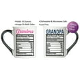 thumbnail image 3 of Cottage Creek Grandma Grandpa Mugs, 16 oz Ceramic Coffee Mugs, Set of 2, 3 of 9