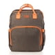 thumbnail image 1 of Mochila Pañalera ISADEN para bebé con cambiador cuna, color Gris-Naranja, 1 of 7