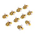 thumbnail image 1 of Abbracc 7-60 Pack 10 Pcs Forme d'Abeille Résine Flatback Embellissement 7 Pcs, 1 of 9