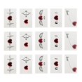 thumbnail image 2 of Heart Pattern Greeting for Festival 15Pcs Creative Blessing, 2 of 5