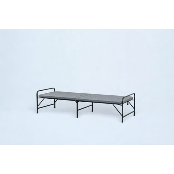 Nola Home Folding Bed with Foam Mattress, Portable Guest Bed, No Assembly Required