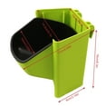 thumbnail image 3 of EZPXFCI Stackable Vertical Flower Pot Planter Gardening Pot for Indoor and Outdoor Use for Balcony and Garden Greening Space-Saving Design, 3 of 4