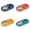 Blue,Orange,Yellow,Green, variant on 2-in-1 Slow Feeder Dog Bowl with Stainless Steel Water Bowl, Anti Slow Eating Feeder for Fast Eaters, Helps Reduce Choking & Bloat for Small Medium Large Dogs, 15"x8"