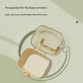 thumbnail image 6 of Hamster Travel Carrier, Yellow PP Portable Cage with Attached Water Bottle for Short Trips and Daily Care, 6 of 8