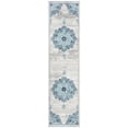 thumbnail image 2 of SAFAVIEH Brentwood Cantor Oriental Runner Rug, Navy/Light Gray, 2' x 8', 2 of 10