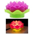 thumbnail image 4 of Luz de loto elegante LED budista perfecl roja de rosa, 4 of 8