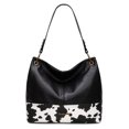 thumbnail image 1 of Bolso Montana West MWC-047COW-BK de piel vegana 34x26x13 cm, 1 of 7