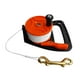 thumbnail image 1 of Carrete de buceo de plástico premium con asa, línea de 46 m y pernos. naranja, 1 of 9