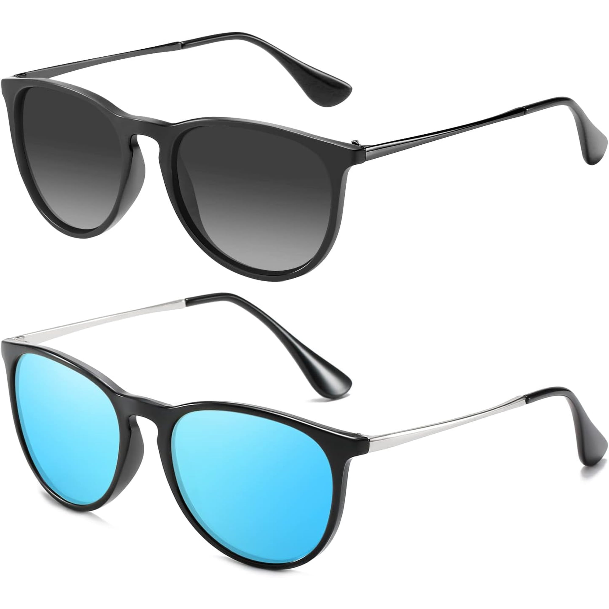 Unisex Polarized Retro Round Mirrored Lens Sunglasses UV Protection Trendy image000001_20301c22-4f2d-4540  main image 4