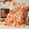 thumbnail image 1 of Manta CYMULA Halloween Calabaza Acogedora y Ligera 152x203 cm, 1 of 7