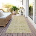 thumbnail image 6 of Addison Rugs Chantille Indoor/Outdoor Transitional Geometric Gold Washable Runner Rug, 2'3" x 7'6", 6 of 6