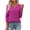Hot Pink, variant on Zeagoo Women' Fall V Neck Sweaters Long Sleeve Tops Fashion Clothing