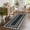 Black, variant on Danolapsi Modern Solid Area Rug 8x10 Washable Living Room Rugs with Non Slip Backing, Non-Shedding Stain-Resistant Bordered Throw Carpet, Neutral Foldable Floor Rugs for Bedroom, Dining Room,Office