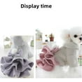 thumbnail image 7 of HQREA Girl Dog Hoodie Dress Winter Dog Coat, Warm Puppy Dresses Outfits for Cold Weather, 7 of 7