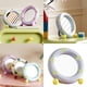 thumbnail image 2 of Travel Friendly Mirror Highly Definition and Shatterproof Construction And Flexible Angles Adjustment Purple powder, 2 of 4