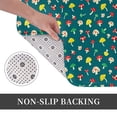 thumbnail image 6 of Rateoe Mushrooms Pattern Flannel Door Mat Indoor Outdoor Entrance, Waterproof All-Weather Doormat,Fade Resistant, Low Profile Entryway Mat 16x24in, 6 of 7