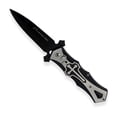 thumbnail image 1 of Navaja Cuchillo Tactica Automatica Acero Inoxidable Camping, 1 of 7