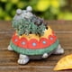 thumbnail image 5 of Maceta de resina con forma de tortuga, decoración de jardín, maceta pequeña para plantas de cactus, 5 of 8