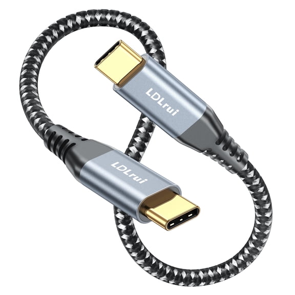 LDLrui 20Gbps USB 3.2 Gen 2x2 Type C PD 100W Fast Charging 4K Video Monitor Cable for iPhone, Samsung, MacBook, iPad, Chromebook