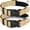 A-Brown( 2 Collars), variant on 2 Pack Reflective Dog Collar with Safety Locking Buckle, Adjustable Soft Breathable Comfortable Nylon Pet Collar for Small, Medium and Large Dogs