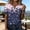 Multicolor D, variant on Women's Tops Floral V Neck Short Sleeve Button Shirts Summer Dressy Casual Blouses Plus Size Womens Clothing