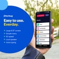 thumbnail image 2 of LIVELY Jitterbug Smart5 Smartphone for Seniors - Cell Phone for Seniors - Not Compatible with Other Wireless Carriers - No SIM Needed - Must Be Activated Phone Plan, 2 of 8