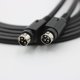 thumbnail image 2 of Compatible con cable de enlace de altavoces Master-Slave HiVi-Swan D100 y Edifier R1700BT, cable de audio de cobre puro de alta flexibilidad de 4 pines, cable de interconexi&oacute;n de doble blin, 2 of 8