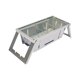 thumbnail image 3 of Parrilla de Carbón Parrilla de Barbacoa Parrillas de Leña Ajustables Portátiles Parrilla Plegable Mesa Barbacoa Parrilla de Carbón para Playa Camping 575x215cm shamjiam Parrilla de carbón para barbacoa, 3 of 7