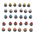 thumbnail image 2 of Perillas de plástico de 5 colores Sombreros para potenciómetros de eje de 6 mm WH148 AG2 Paquete de 30 Cola Perilla de potenciómetro, 2 of 8
